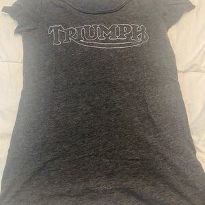 Lucky Brand/Triumph Women's Gray Graphic Tee